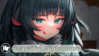 Nightcore  Alan Walker ft bludnymph  beautiful Nightmare lyrics [upl. by Notnirt]