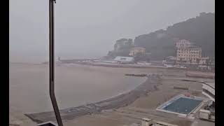 Temporali autorigeranti con tanti disagi oggi in Liguria [upl. by Jehias467]