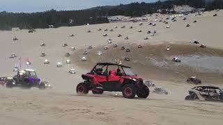 2023 UTV Takeover Coosbay Oregon dunes hundreds side by sides [upl. by Shiller]