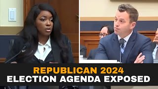 Jasmine Crockett EXPOSES NEW Republican Project 2025 [upl. by Beckerman]