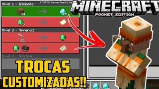 MINECRAFT  Construindo um Celeiro Muitas Trocas Com os Aldeoses [upl. by Erma]