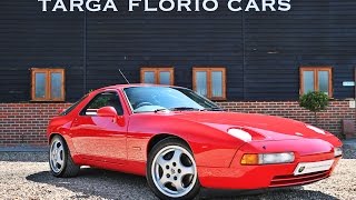 Porsche 928 GTS 54 V8 5 Speed Manual for sale in Guards Red London UK [upl. by Aihsiek22]