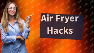 What can I use instead of an air fryer liner [upl. by Hardwick]