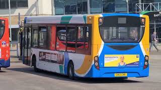 Stagecoach hastings bus observations Saturday 26th March 2022 [upl. by Sontich]