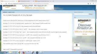 How to Create Presigned URL for S3 by Raj Gupta [upl. by Joshua843]