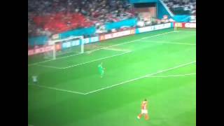 Goalkeeper Jasper Cillessen fooled Gonzalo Higuain Ned  ARG 2014 [upl. by Yngiram]