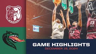 Game Highlights Alabama AampM vs UAB Dec 18 2024 [upl. by Anabelle451]