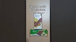 Peki Siz Hangi Dubai Çikolatasını Yediniz dubaiçikolatası chocolate [upl. by Alekahs]