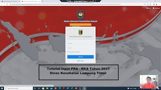 Tutorial Input PRA  RKA Tahun 2023 [upl. by Noevad872]