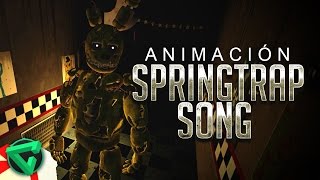 SPRINGTRAP SONG ANIMACIÓN  quotFive Nights at Freddys 3quot Animation  iTownGamePlay [upl. by Eugenio671]