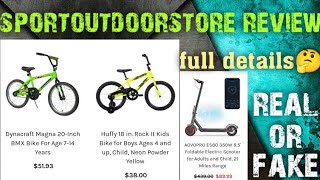 sportoutdoorstore reviews  sportoutdoorstorecom legit or scam  sport outdoor store review [upl. by Marni136]