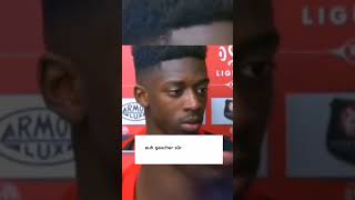 Linterview CATASTROPHIQUE dOusmane Dembélé 😂 [upl. by Dunson]