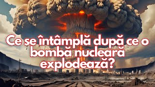 Ce se întâmplă după ce o bombă nucleară explodează [upl. by Teddman484]