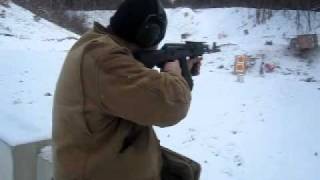 SSAK47 XRS Slide Fire full mag dump Automatic Alternative AK [upl. by Bevus]