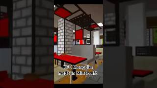 KFC made in Minecraft [upl. by Norrehs]