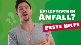 Epileptischer Anfall  so geht Erste Hilfe [upl. by Fulmer]