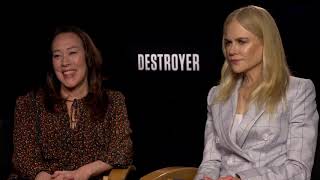 “Destroyer” Interview with Nicole Kidman and Director Karyn Kusama [upl. by Chlori]