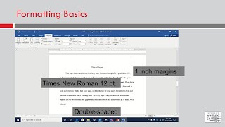 APA Formatting 7th Edition [upl. by Jorey]