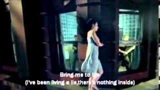 evanescencebring me to life official video with lyrics [upl. by Bouldon658]