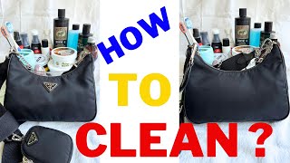 HOW TO CLEAN NYLON BAG SAFELY FEATURING ANGELUSPRADA NYLON BAGEASY SIMPLE STEPS [upl. by Pryor]