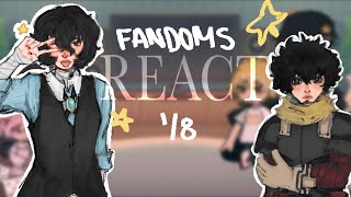 FANDOMS REACT TO EACH OTHER part 18 [upl. by Sink]