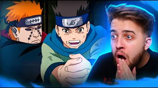 PAIN VS KONOHAMARU Naruto Shippuden Episode 161 Reaction [upl. by Ermina608]