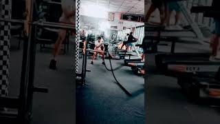 Rope workout for gym🔥🔥 wrestling shortsfeed shorts viral rassa trending fitness gym [upl. by Yadrahs]