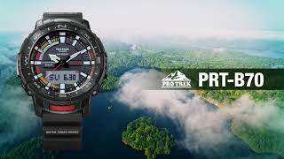 CASIO PRO TREK PRTB70 Promotion Movie English [upl. by Lipson]