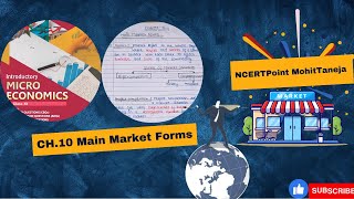 Micro Economics Class 11 Chapter 10 Main Market Forms Session 20232024 [upl. by Blackman]