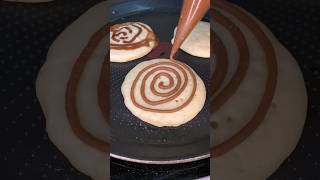 🥞Recette  Pancakes  cinnamon rolls🔥 asmr food eat cooking cook recipe pancakes satisfying [upl. by Chelsie]