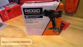 Ridgid GEN4X 18v 12 inch Impact Wrench R86010B Review and Unboxing [upl. by Sanburn648]