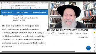 HaYom Yom To appreciate Chabad teachings first enjoy thinking [upl. by Ignacius]