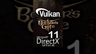 Vulkan vs DirectX 11  Baldurs Gate 3 [upl. by Ardnovahs327]