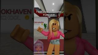 POV Spoiled kid hated her Mom until she got rich roblox brookhaven brookhavenrp fyp shorts [upl. by Ivett]