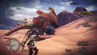 Monster Hunter World Pukei Pukei  Investigate the Wildspire Waste Quest  Unlock High Rank Armor [upl. by Haran834]