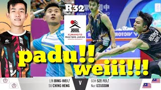 😲Wow🔥MANTAP💪Goh sze feiNur Izzuddin🇲🇾🆚Lin BingweiSu Ching Heng🇹🇼KUMAMOTO MASTERS JAPAN 2024 [upl. by Wobniar]