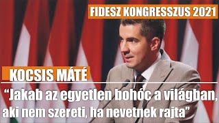 Kocsis Máté  quotLegjobb beszédquot  Fidesz kongresszus 20211114 [upl. by Kragh]