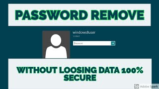 Windows 81810 Password Remove BypassWin 81 Reset Password Any Laptop Or Pc [upl. by Aela]