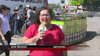 Marcharon hacia la Glorieta bautizada como “de los desaparecidos” en honor a los alumnos de cine [upl. by Akeryt]