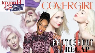 ANTM British Invasion Ep 13 Covergirl and Vogue Italia Photoshoot recap by Annaliese Dayes 2021 [upl. by Roht393]