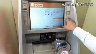 How To Deposit cash easily in BOB Cash Deposit Machine [upl. by Morvin]