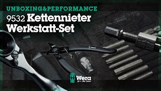 Wera  9532 Kettennieter WerkstattSet  Performance [upl. by Nylrahs]