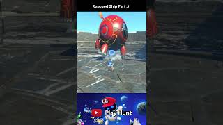 Rescued ship part pikmin astrobot astrorobot robot gaming walkthrough [upl. by Noyrb168]