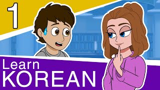 Learn Korean for Beginners  Part 1  Conversational Korean for Teens and Adults [upl. by Aerdnaxela]