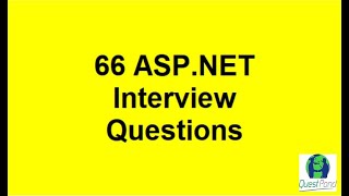 ASPNET Interview Questions  ASPNET MVC Interview Questions [upl. by Netsrejk]