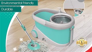 Spotzero by Milton Prime Spin Mop  Unboxing  Review  How to Use [upl. by Fionnula]