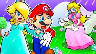 Mario betrays Peach  Mario amp Peach Love Story  Super Mario Animation [upl. by Latricia]