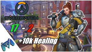 Overwatch 2  Season 12  Brigitte 172 10k healing [upl. by Convery]