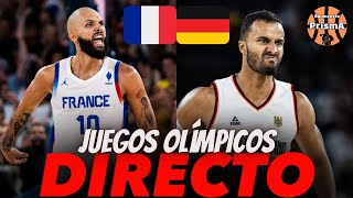 DIRECTO FRANCIA VS ALEMANIA juegos olímpicos baloncesto SEMIFINALES [upl. by Cony670]