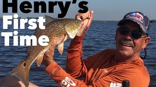 Catching Bass amp Redfish quotHENRYS FIRST TIMEquot kayak fishing Delacroix Louisiana [upl. by Oiruam]